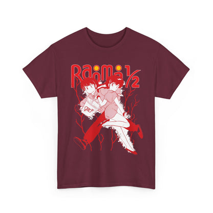 Ranma ½ Funny T-Shirt – 100% Cotton Classic Anime Tee with Hilarious Ranma Design