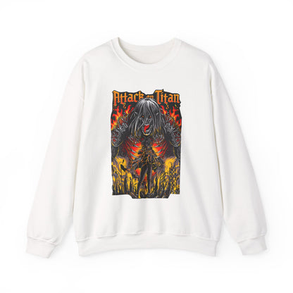 Eren Jaeger Sweatshirt – 100% Cotton Attack on Titan Anime Pullover