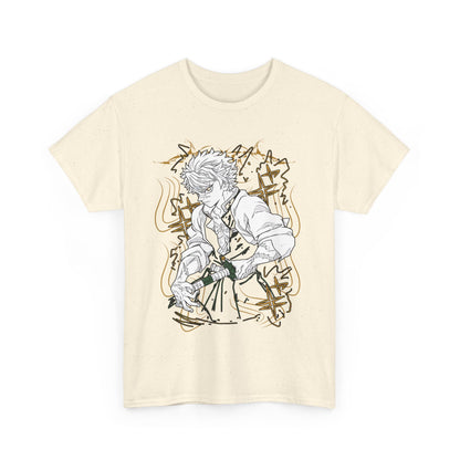 Sanemi Shinazugawa Demon Slayer T-Shirt – 100% Cotton Anime Tee for Demon Slayer Fans