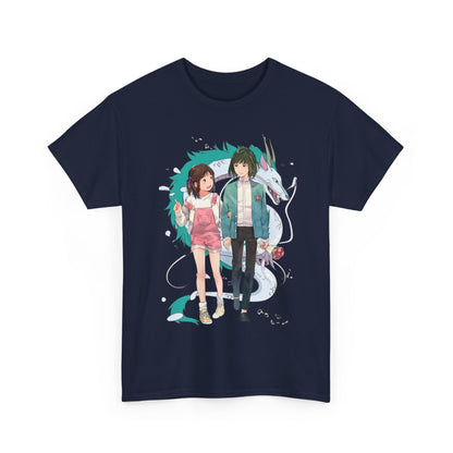 Spirited Away T-Shirt 100% Cotton Studio Ghibli Anime Graphic Tee