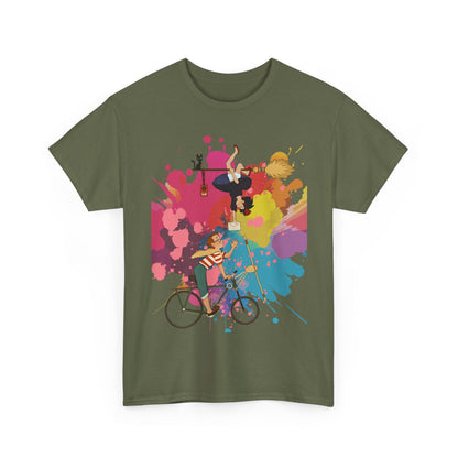 Kiki's Delivery Service Art T-Shirt 100% Cotton Studio Ghibli Tee