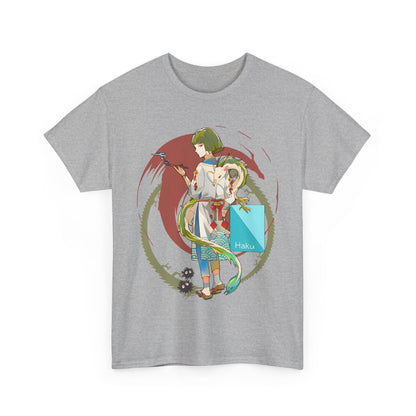 Haku Spirited Away T-Shirt – 100% Cotton Studio Ghibli Tee for Anime Fans and Ghibli Lovers