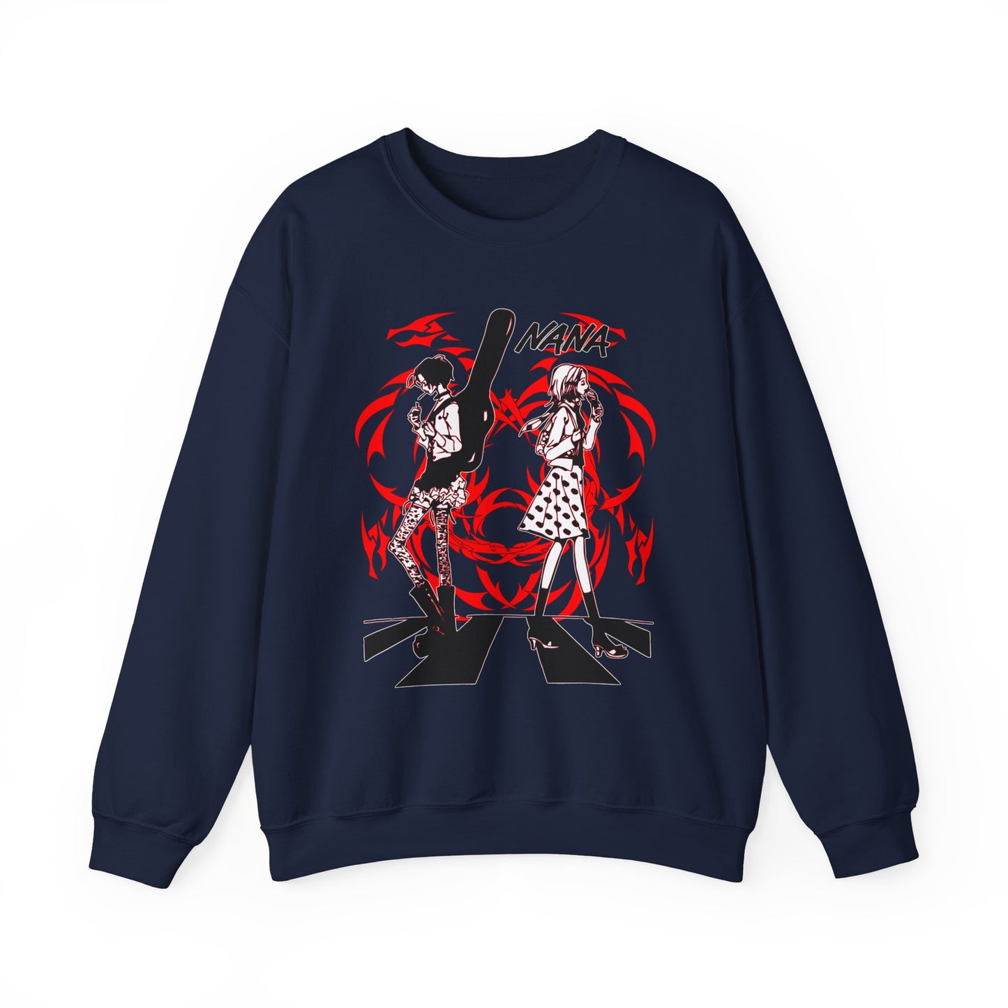 Nana Osaki Black Stones Sweatshirt – 100% Cotton | Stylish Anime Streetwear for NANA Fans
