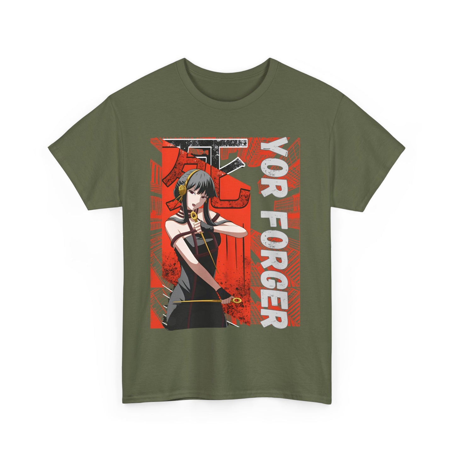 Yor Forger T-Shirt – 100% Cotton Spy x Family Anime Tee for Fans