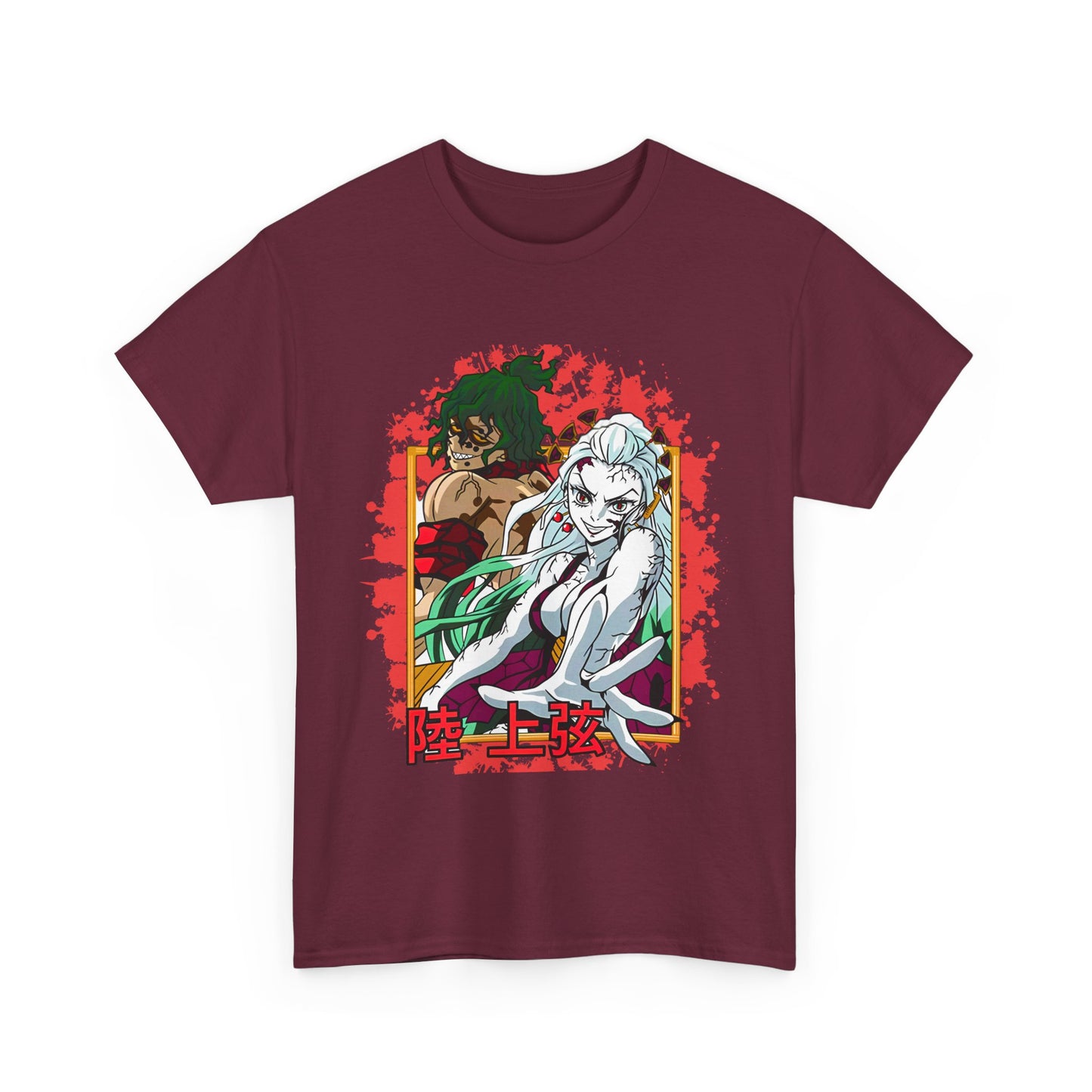 Daki Gyutaro Demon Slayer T-Shirt – 100% Cotton Anime Tee for Upper Moon Fans