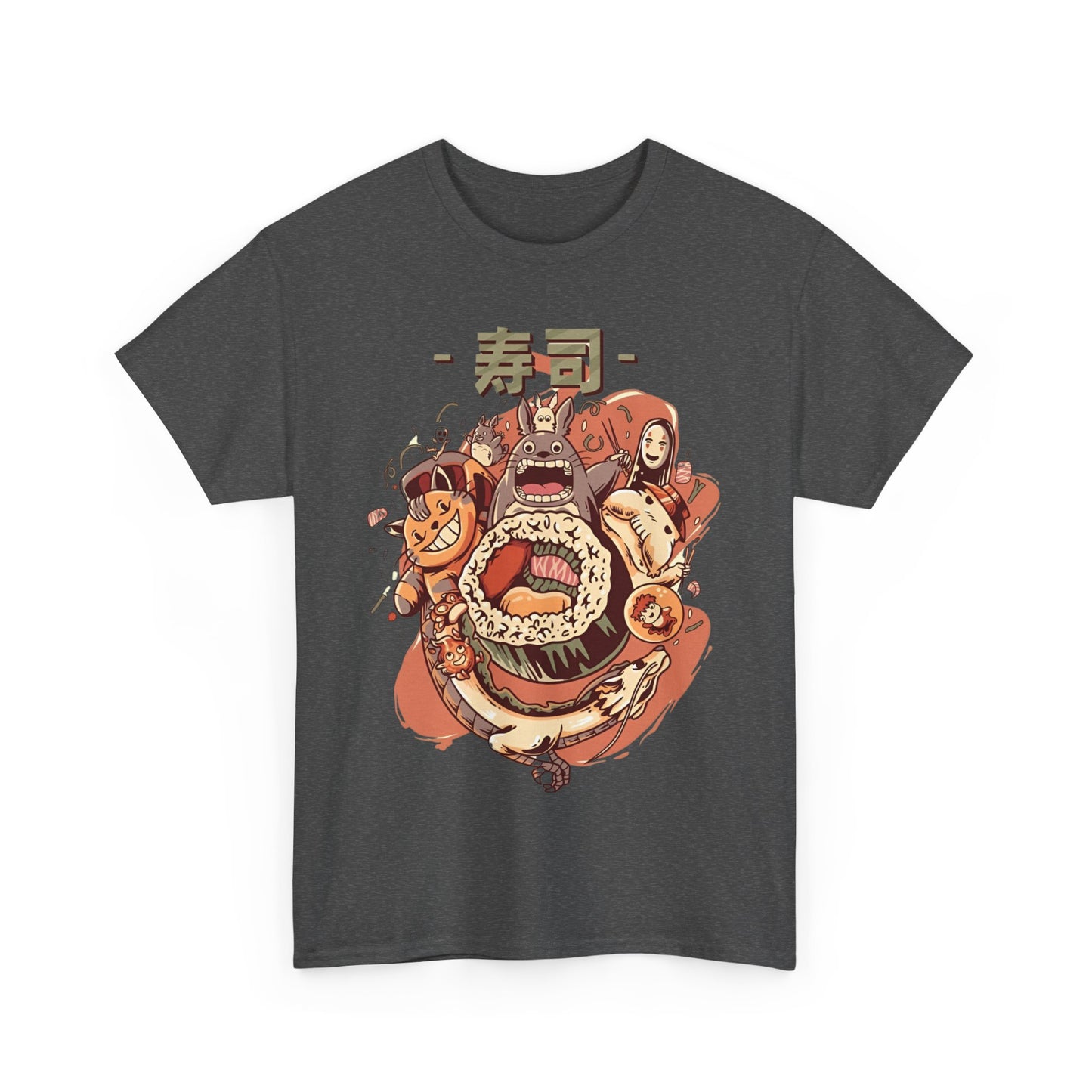 Ghibli Sketch T-Shirt – 100% Cotton Studio Ghibli Anime Tee