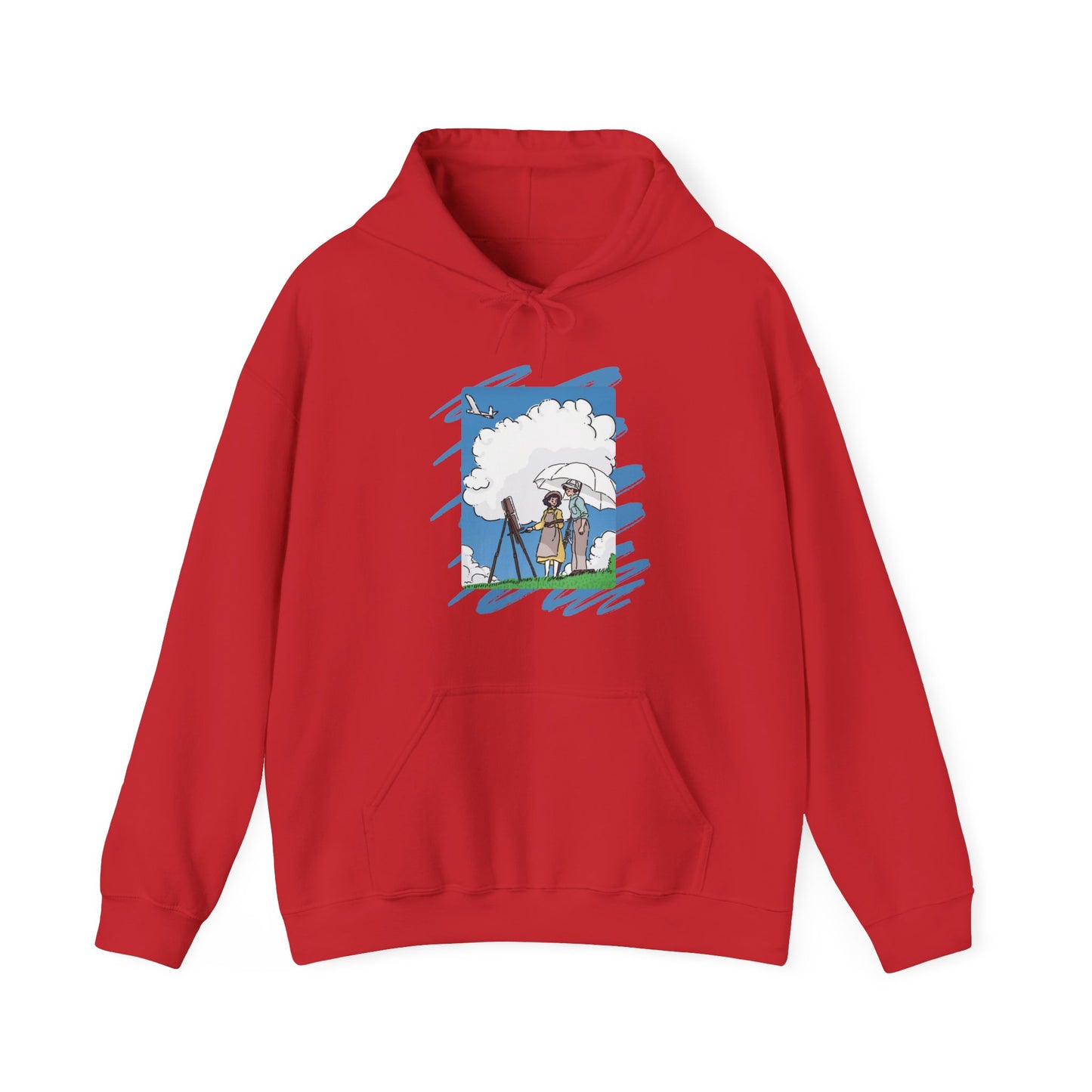 The Wind Rises Studio Ghibli Hoodie – 100% Cotton Anime Pullover for Ghibli Fans