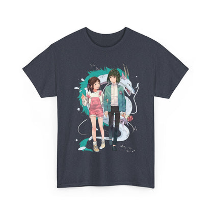 Spirited Away T-Shirt 100% Cotton Studio Ghibli Anime Graphic Tee