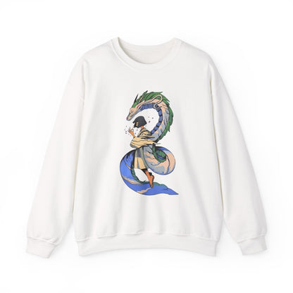 Haku Spirited Away Sweatshirt – 100% Cotton Studio Ghibli Anime Pullover