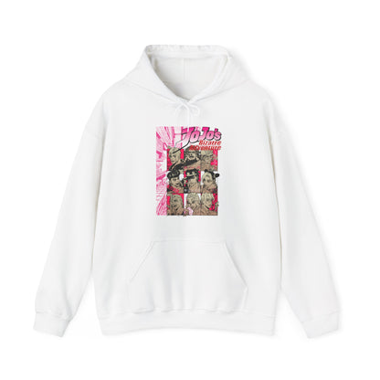 JoJo’s Bizarre Adventure Hoodie – 100% Cotton Anime Hoodie Featuring Iconic Joestar & Stand Designs – Stylish Otaku Sweatshirt