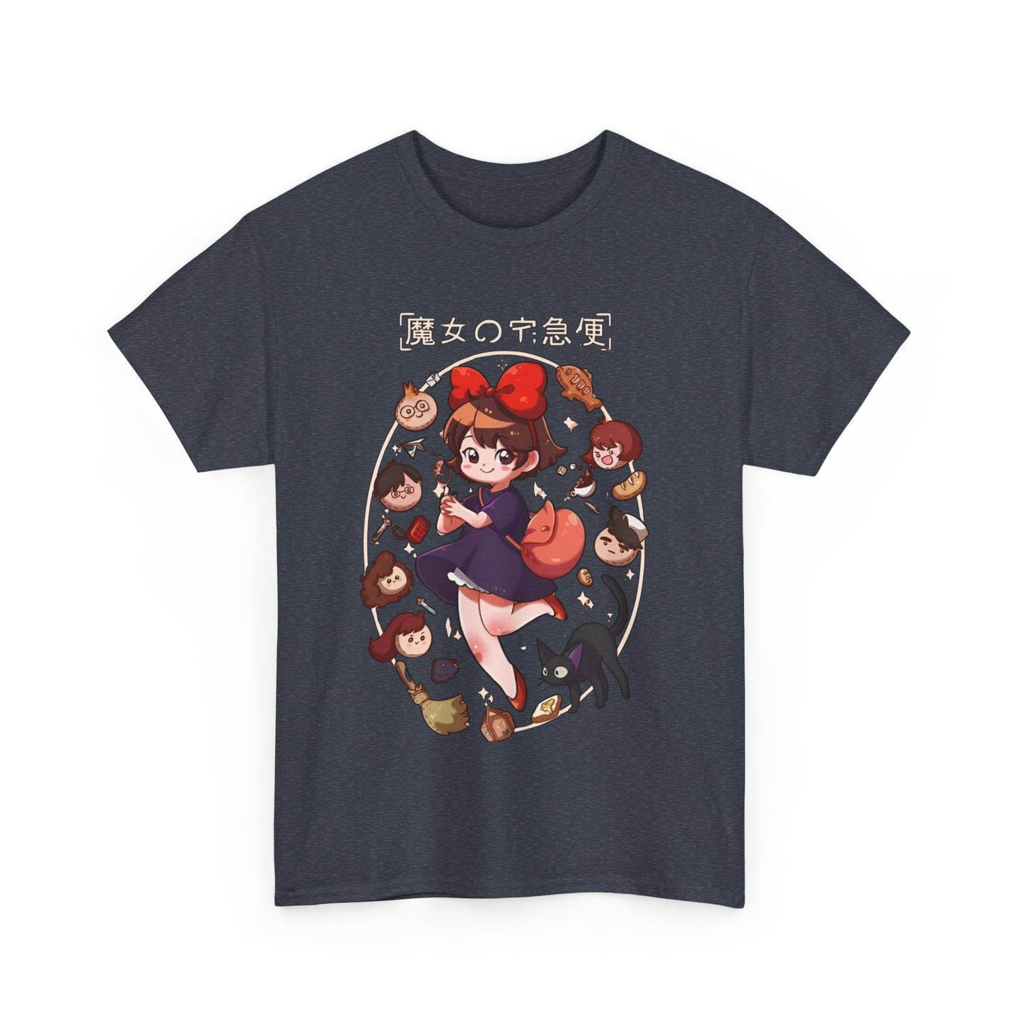 Mononoke Princess Shirt – Ghibli Forest Spirits Cotton Tee