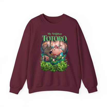 My Neighbor Totoro Dream Sweatshirt – 100% Cotton Cozy Anime Pullover for Studio Ghibli Fans