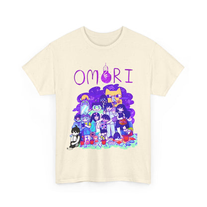 OMORI T-Shirt – 100% Cotton Indie Game Shirt Featuring OMORI Characters and Art