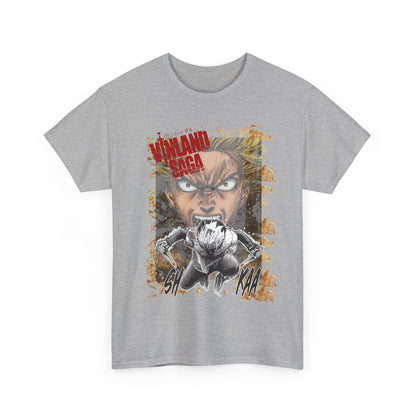 Thorfinn Vinland Saga T-Shirt – 100% Cotton Viking Anime Shirt for Fans
