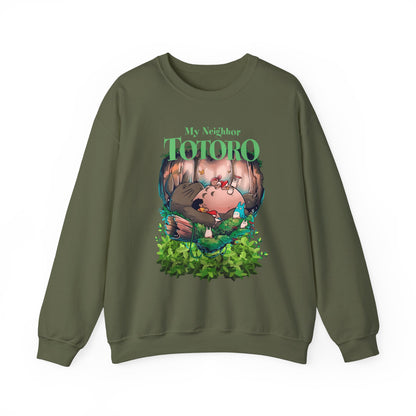 My Neighbor Totoro Dream Sweatshirt – 100% Cotton Cozy Anime Pullover for Studio Ghibli Fans