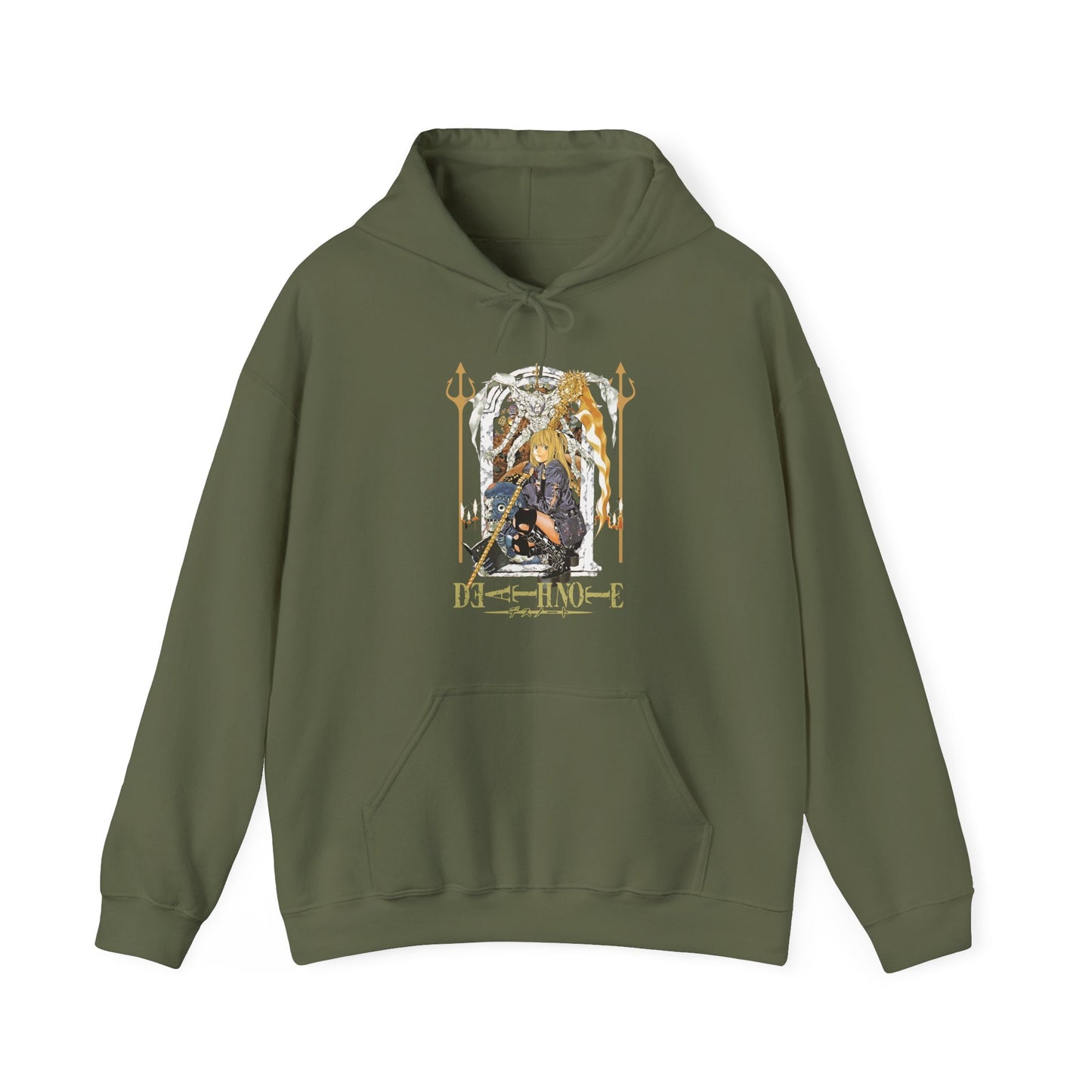 Misa Amane Death Note Hoodie – 100% Cotton Anime Pullover for Gothic Otaku Fans