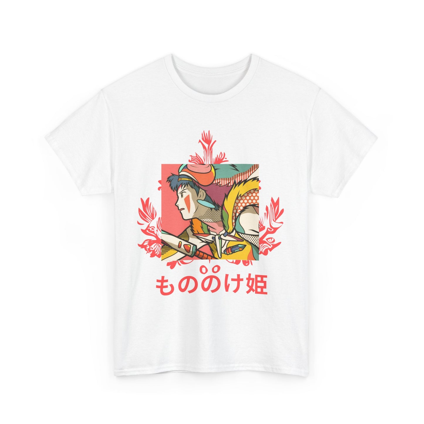 Princess Mononoke Studio Ghibli T-Shirt – 100% Cotton Anime Shirt for Ghibli Fans