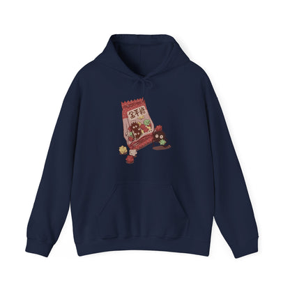 Soot Sprites Candy Hoodie – 100% Cotton Studio Ghibli Anime Hoodie for Fans