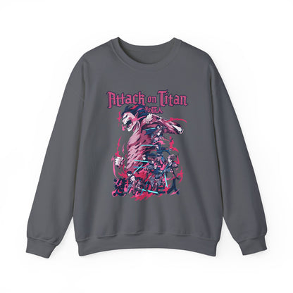 Attack on Titan Sweatshirt – 100% Cotton Pullover for Anime Fans