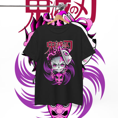 Tanjiro Kamado Mask Fury T-Shirt | 100% Cotton Demon Slayer Shirt
