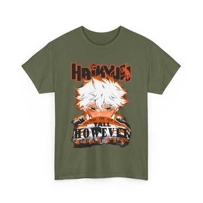 Haikyuu Anime T-Shirt – 100% Cotton Volleyball Team Shirt for Anime Fans