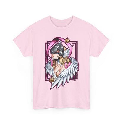 Angewomon T-Shirt – 100% Cotton Digimon Anime Shirt for Fans
