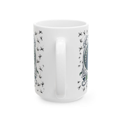 Totoro Spirited Ghibli Mug – 11oz & 15oz Ceramic Cup – Studio Ghibli Anime Coffee Gift