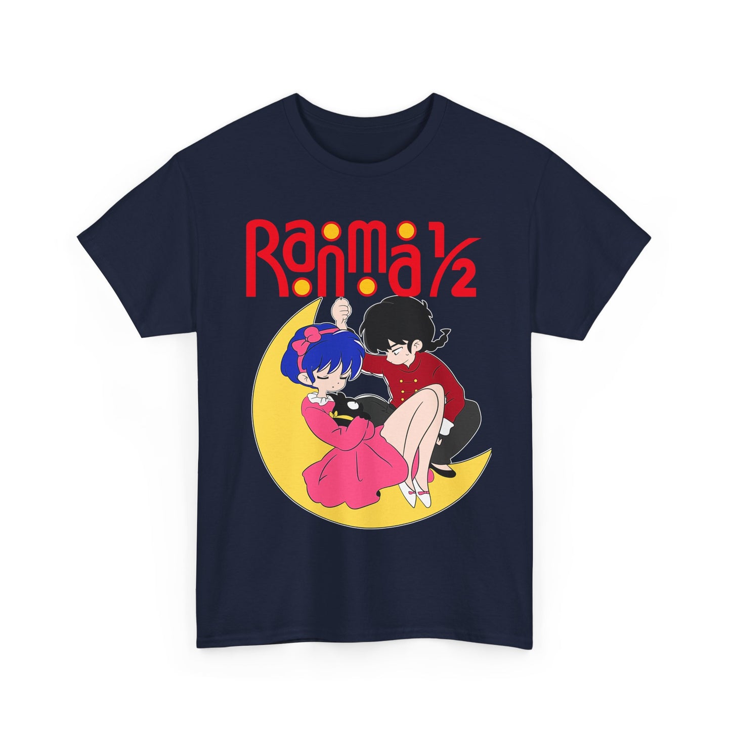 Ranma ½ Love T-Shirt – 100% Cotton Anime Tee Featuring Romantic Classic Art