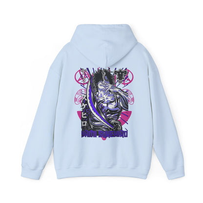Yami Sukehiro Back Print Hoodie – Black Clover 100% Cotton Anime Hoodie for Fans