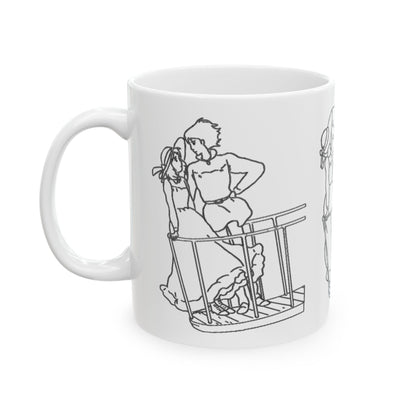 Sophie and Howl Love Mug – Howl’s Moving Castle Ghibli Cup 11oz & 15oz – Romantic Anime Gift for Ghibli Fans