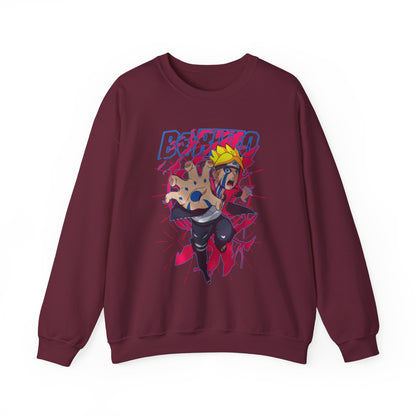 Boruto Naruto Next Generations Sweatshirt – 100% Cotton Anime Pullover for Boruto Fans