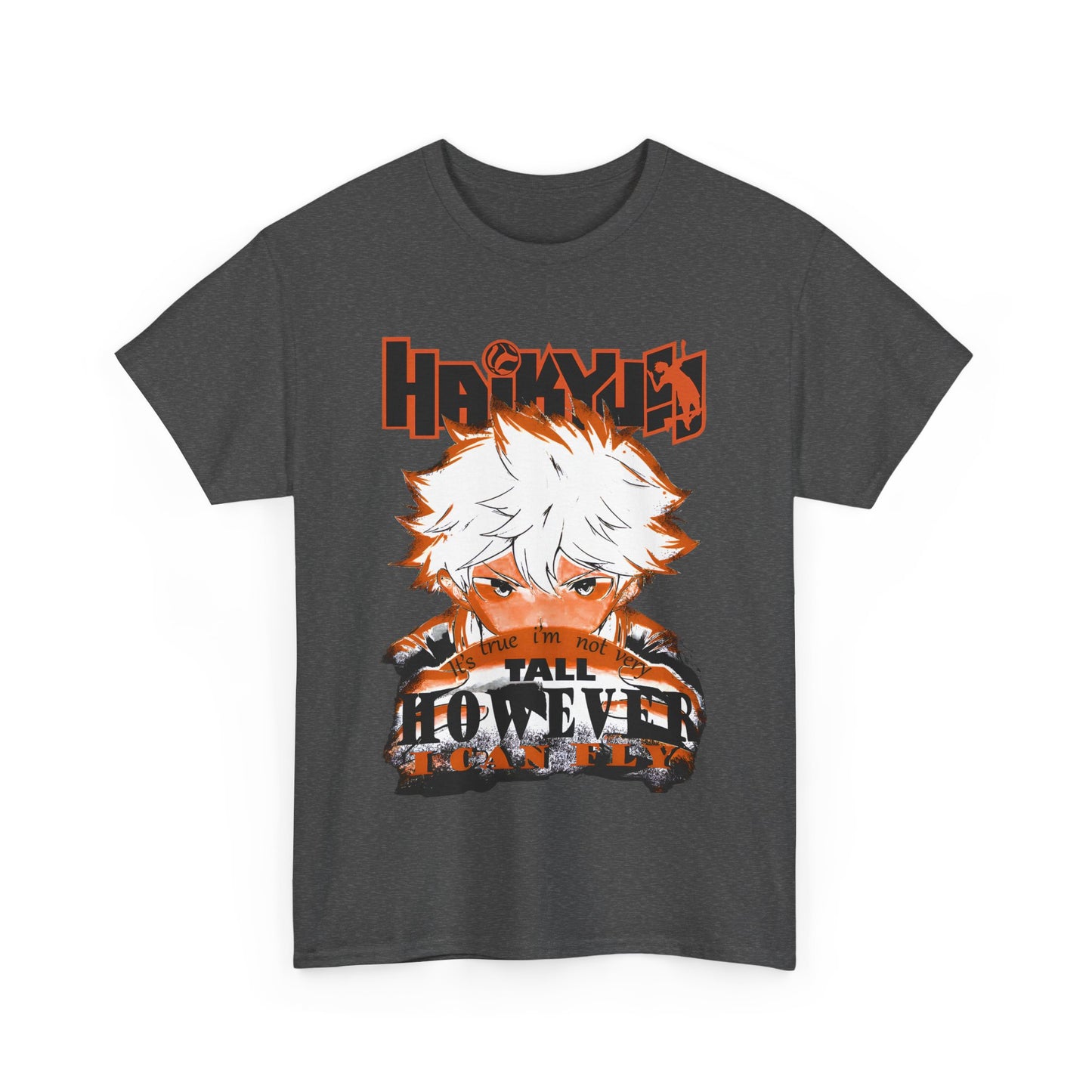Haikyuu Anime T-Shirt – 100% Cotton Volleyball Team Shirt for Anime Fans
