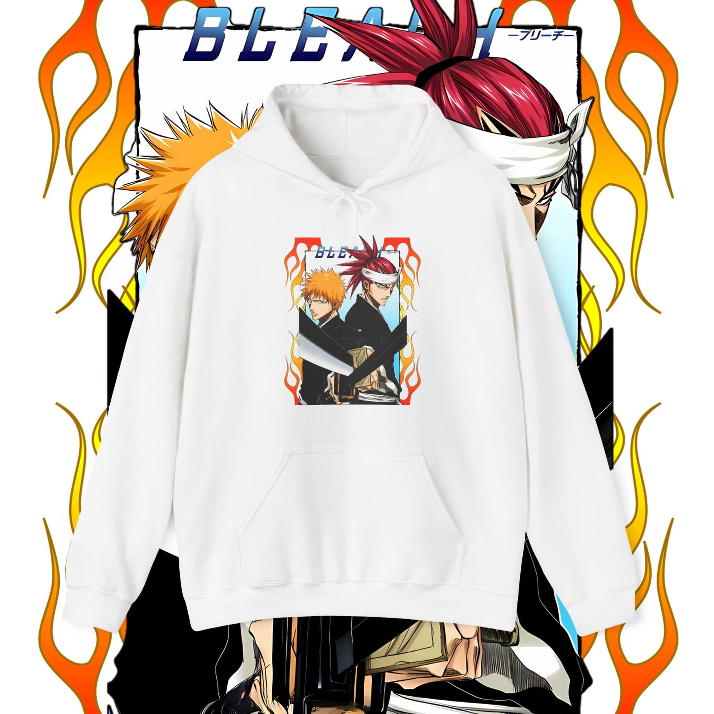 Bleach Ichigo Kurosaki Cotton Hoodie | Anime Streetwear