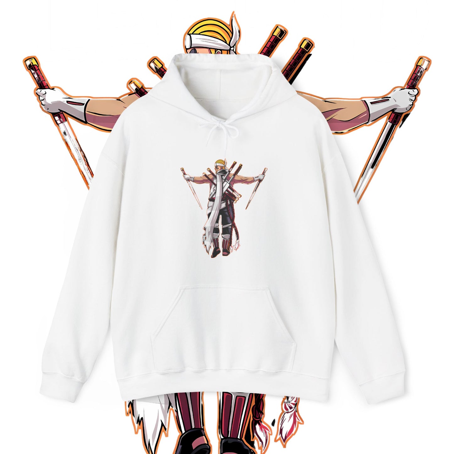 Killer Bee Naruto Hoodie | 100% Cotton Anime Streetwear