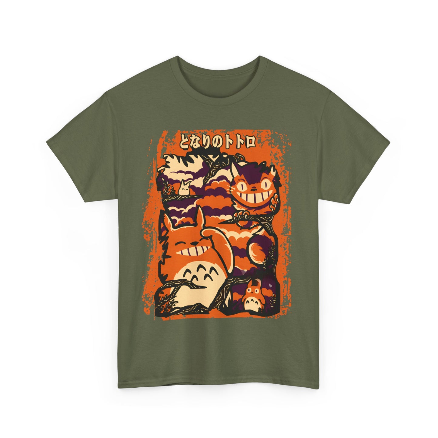My Neighbor Totoro T-Shirt 100% Cotton | Studio Ghibli Fantasy Anime Tee