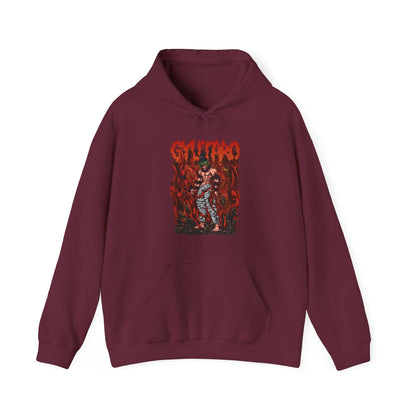 Gyutaro Demon Slayer Hoodie – 100% Cotton Anime Hoodie for Upper Moon Six Fans
