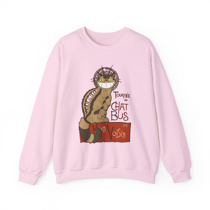 Catbus Studio Ghibli Sweatshirt – 100% Cotton My Neighbor Totoro Pullover for Anime Fans