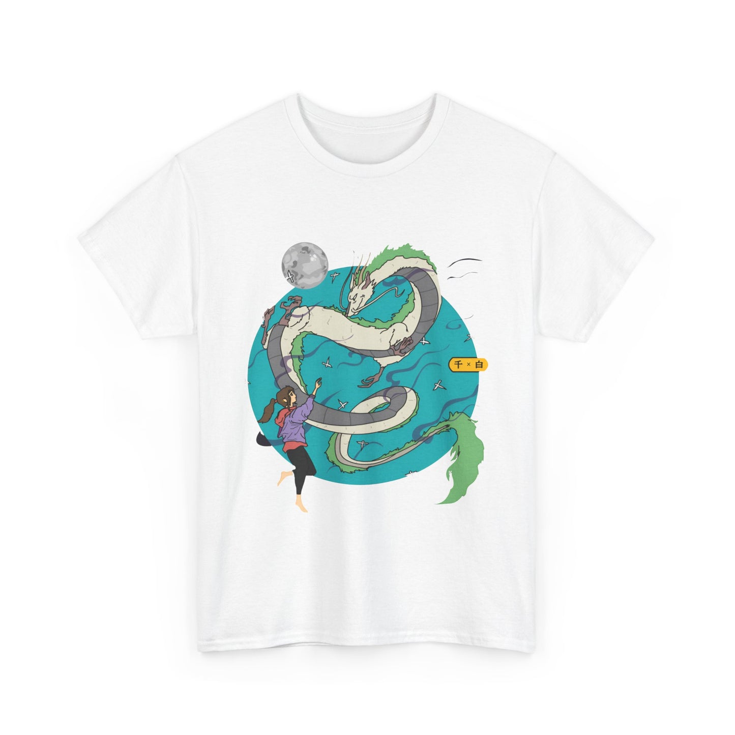 Spirited Away Art T-Shirt 100% Cotton | Studio Ghibli Anime Tee