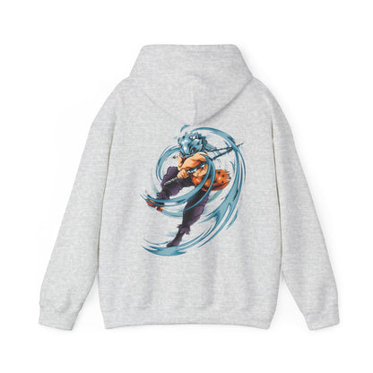Inosuke Hashibira Back Print Hoodie – 100% Cotton Demon Slayer Anime Hoodie