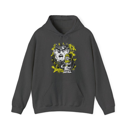Joestar Hoodie – 100% Cotton JoJo’s Bizarre Adventure Sweatshirt for Anime Lovers