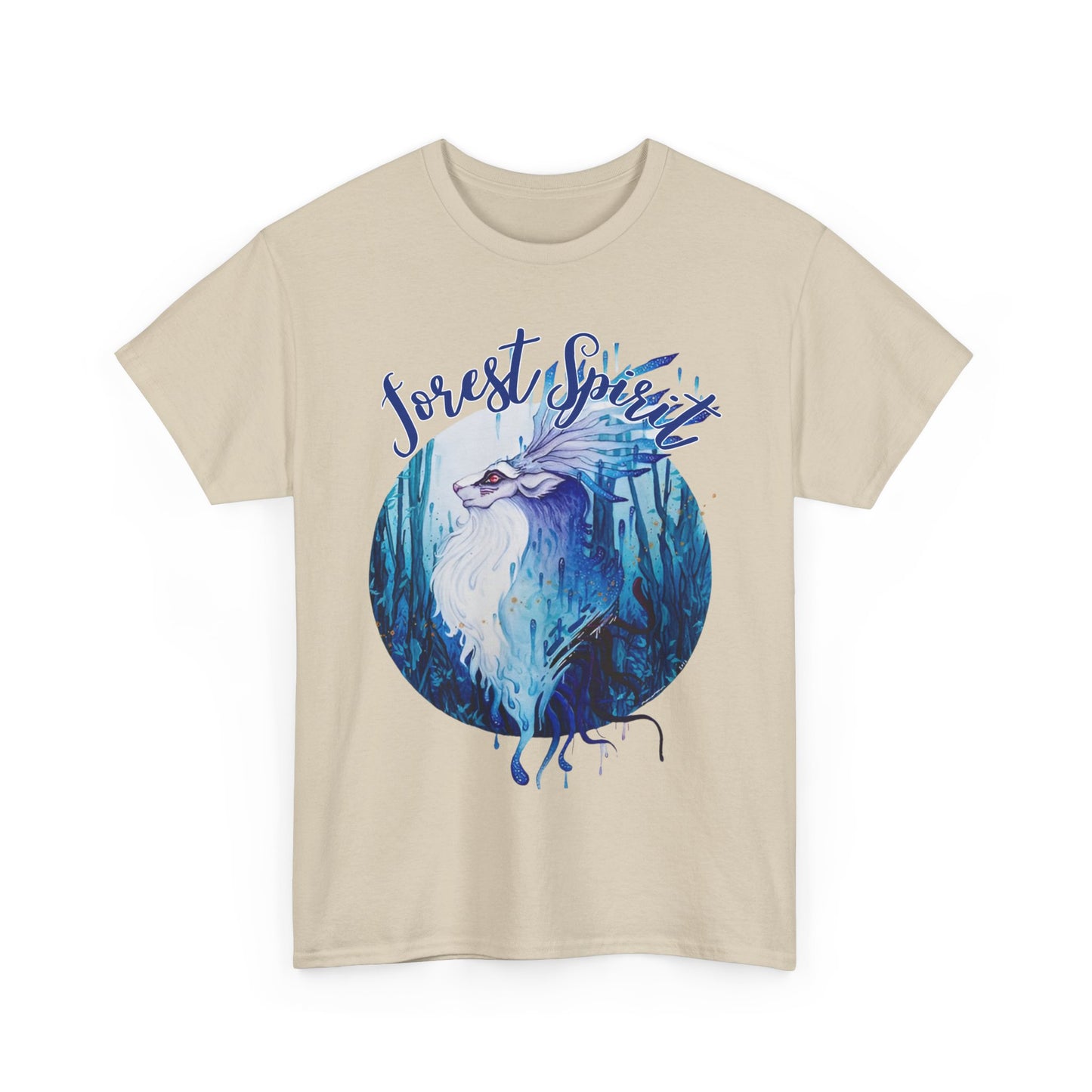 Forest Spirit Anime Ghibli T-Shirt 100% Cotton | Studio Ghibli Graphic Tee