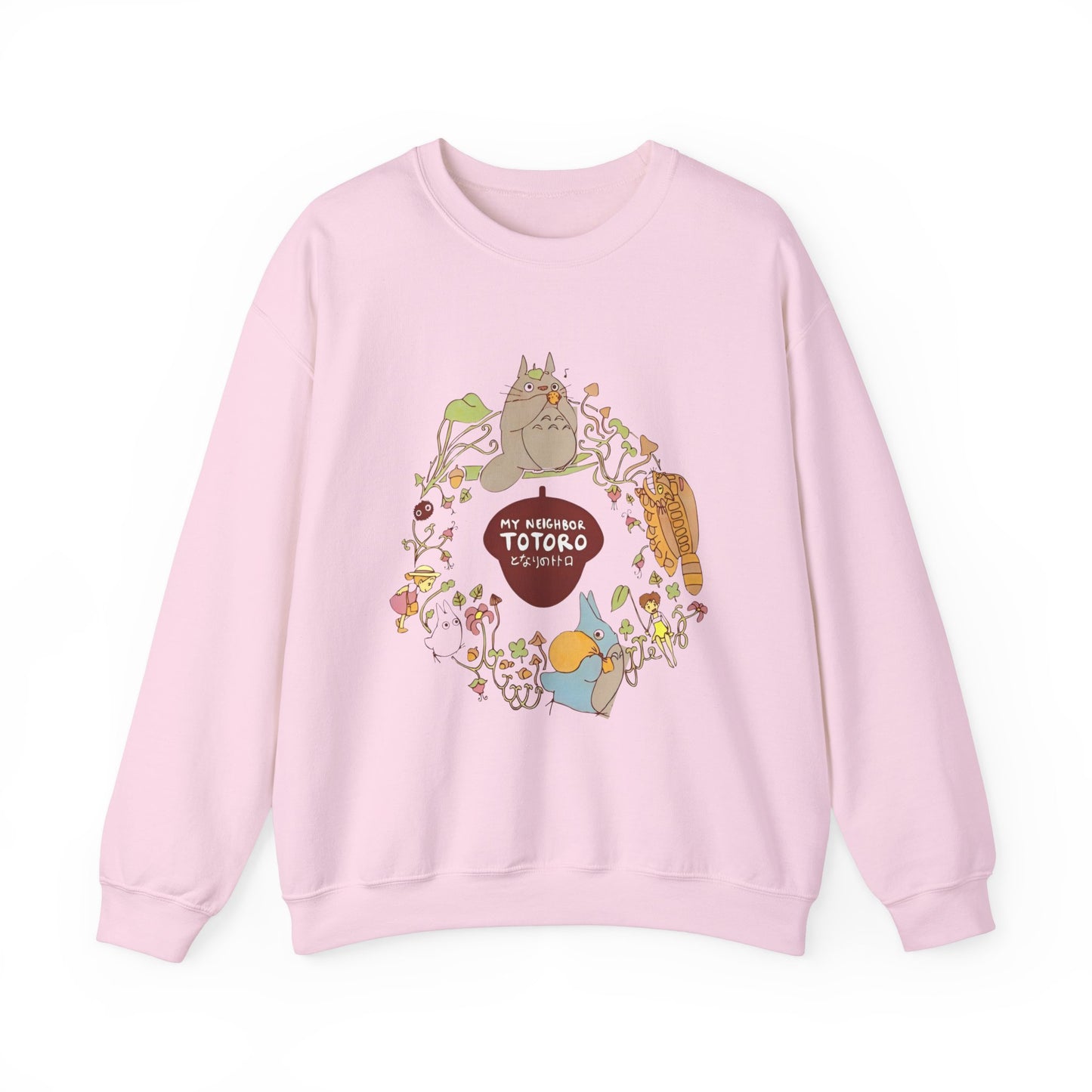 My Neighbor Totoro Sweatshirt – Cozy 100% Cotton Studio Ghibli Anime Pullover
