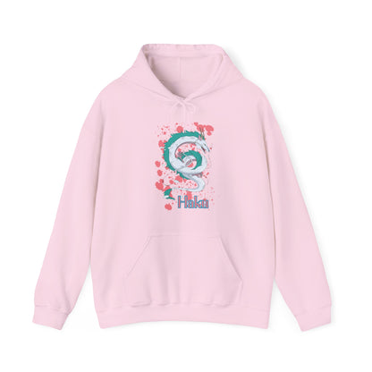 Haku Hoodie – 100% Cotton Spirited Away Dragon Hoodie | Studio Ghibli Anime Apparel
