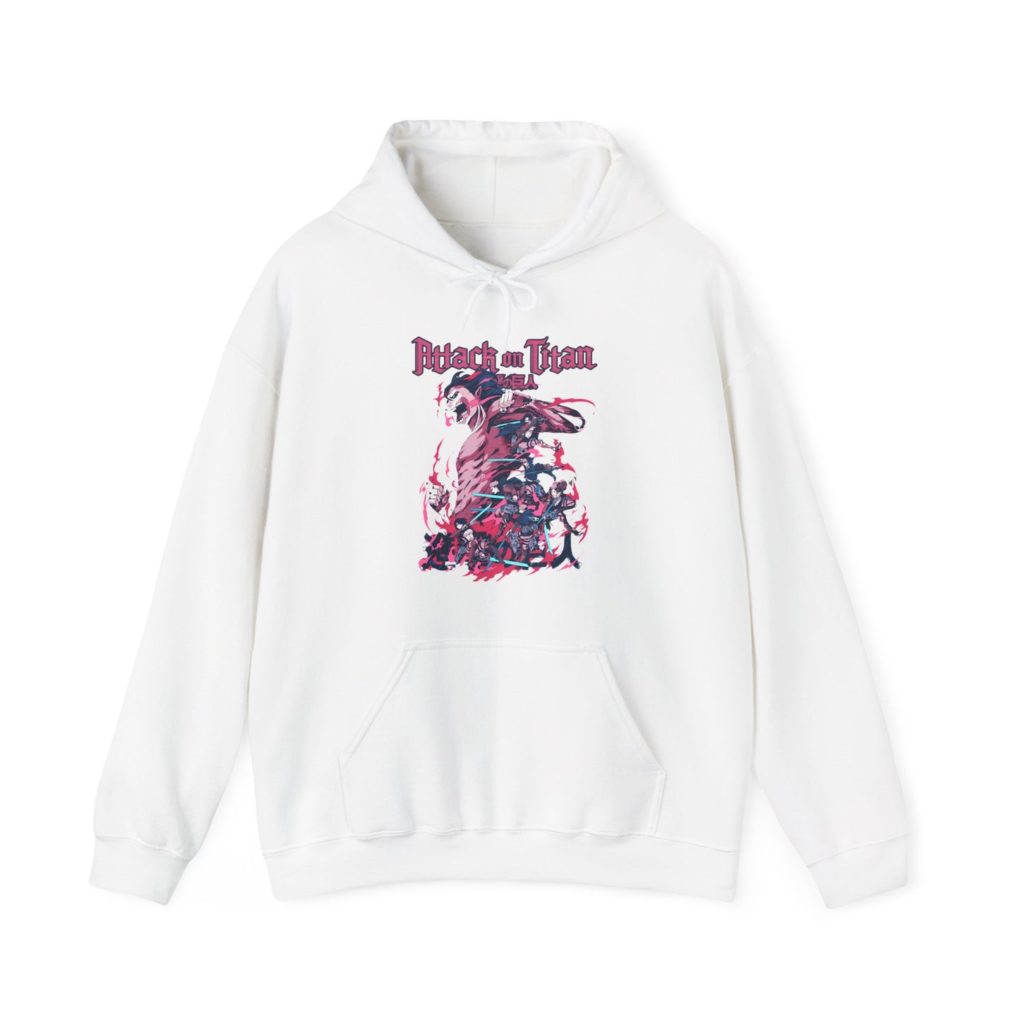 Attack on Titan Hoodie – 100% Cotton Anime Pullover for True Fans