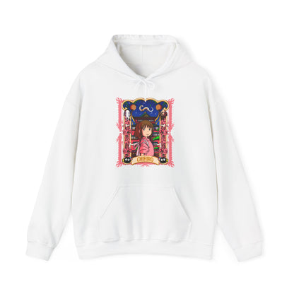 Spirited Away Chihiro Hoodie – 100% Cotton Studio Ghibli Hoodie for Anime and Ghibli Fans