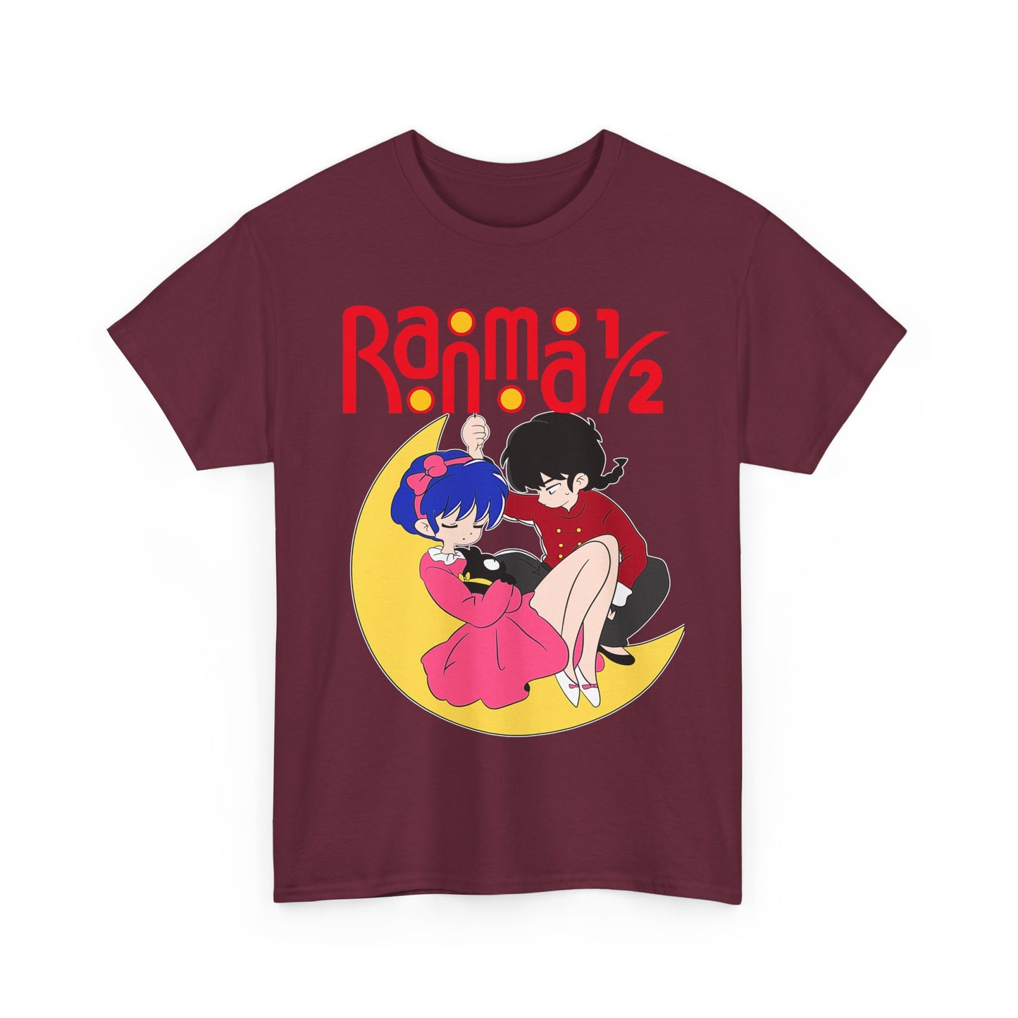 Ranma ½ Love T-Shirt – 100% Cotton Anime Tee Featuring Romantic Classic Art