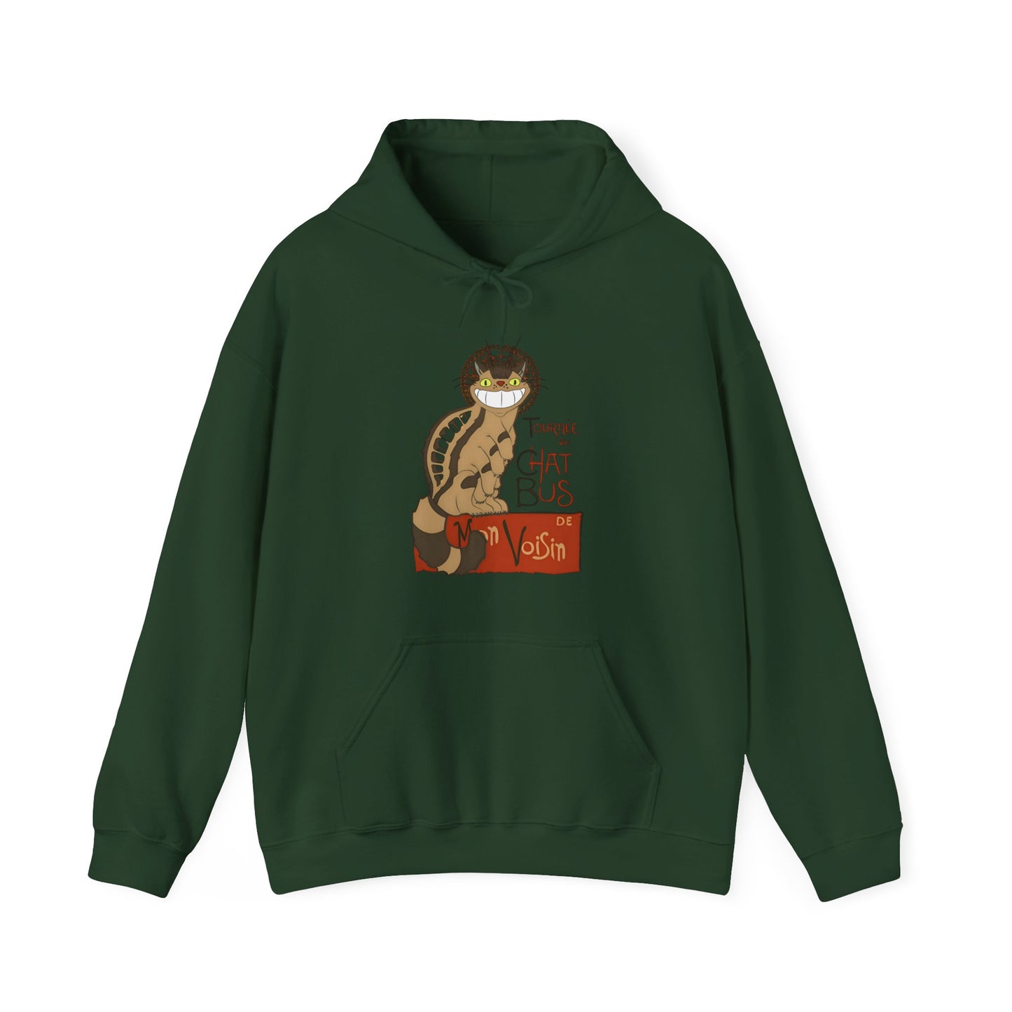 Catbus Studio Ghibli Hoodie – 100% Cotton My Neighbor Totoro Hoodie for Anime and Ghibli Fans