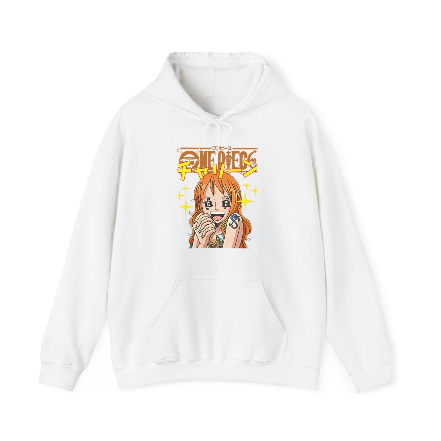 Nami One Piece Hoodie – 100% Cotton Anime Hoodie for Straw Hat Pirate Fan