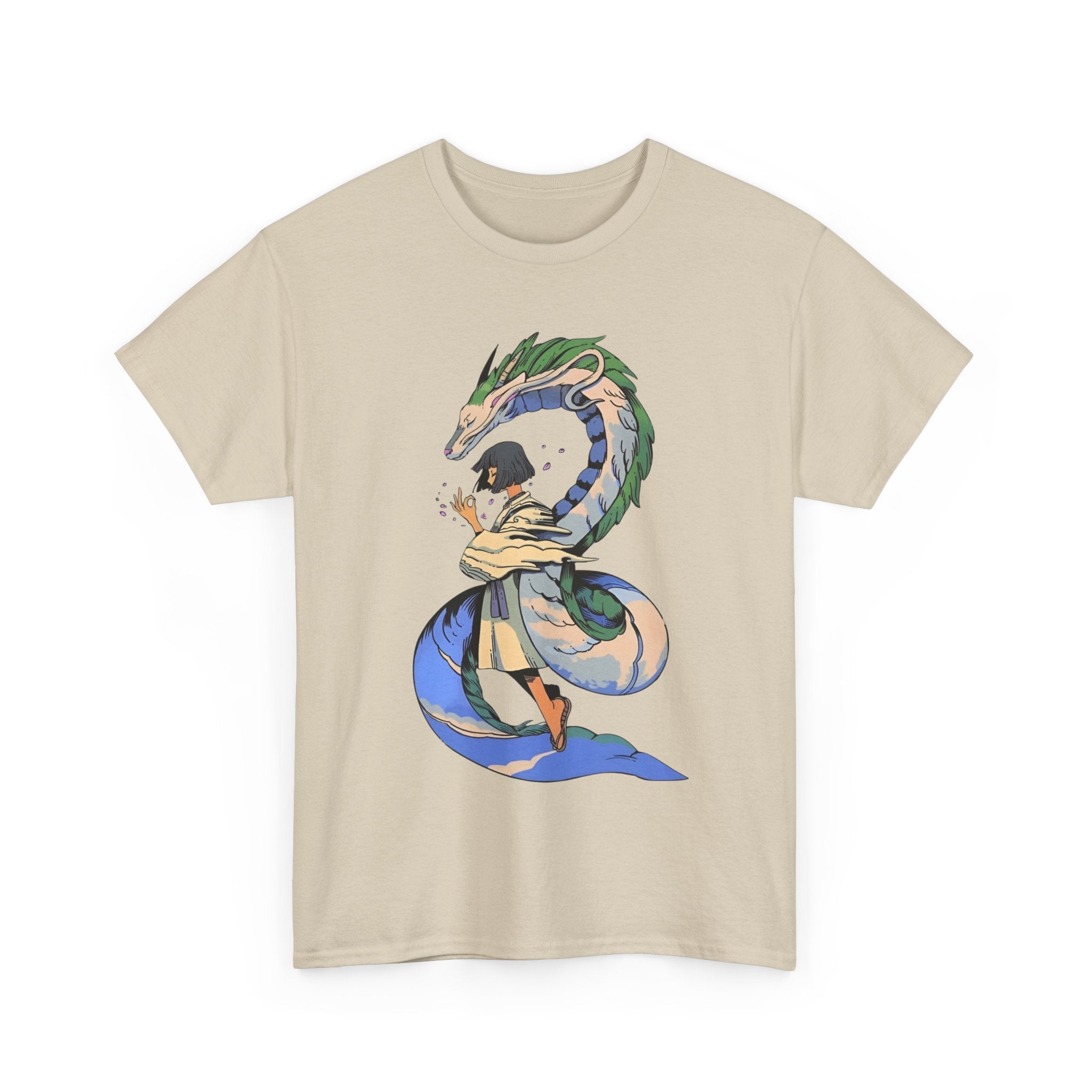 Haku Spirited Away T-Shirt – 100% Cotton Anime Tee for