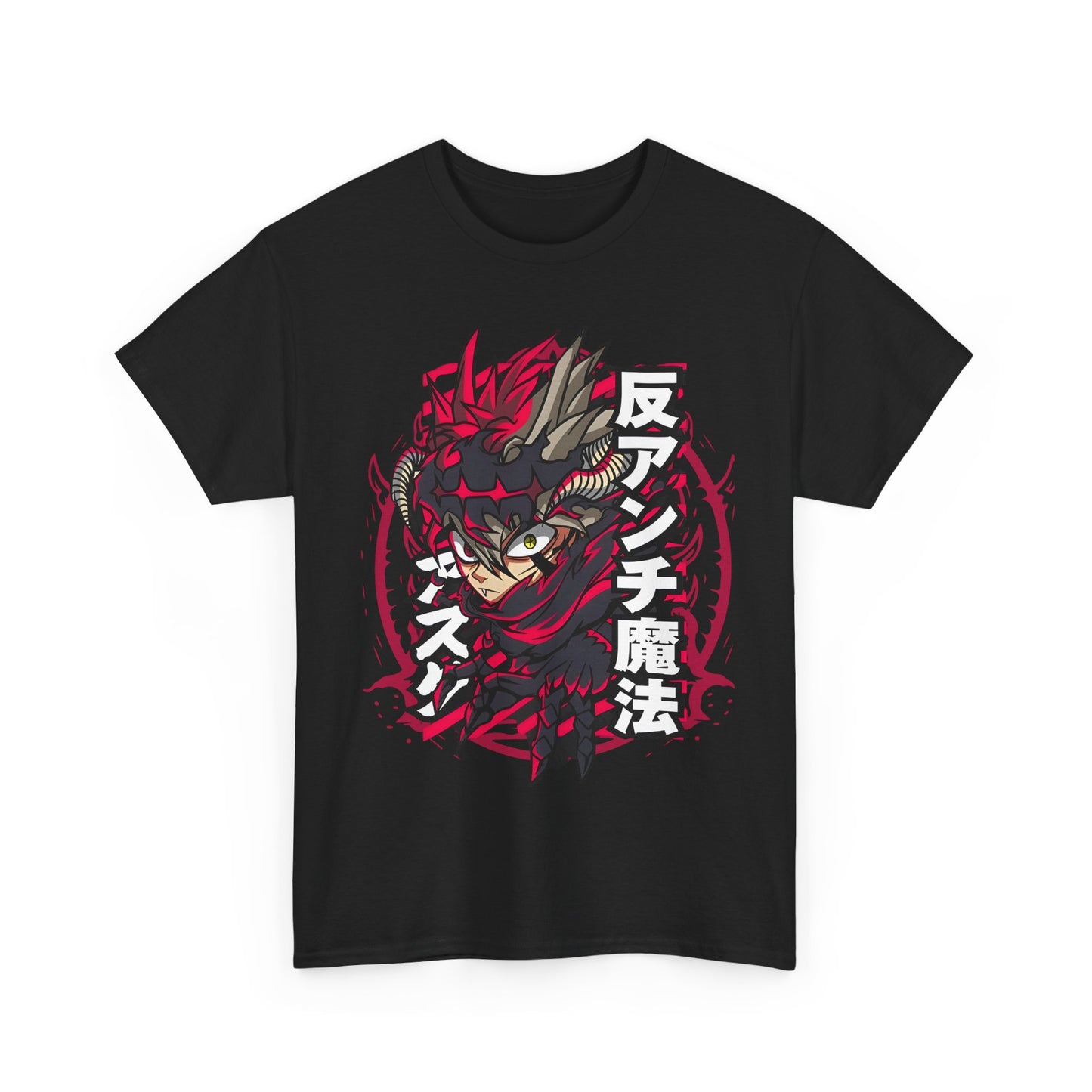 Asta Black Clover T-Shirt – 100% Cotton Anime Tee for Magic Knight Fans